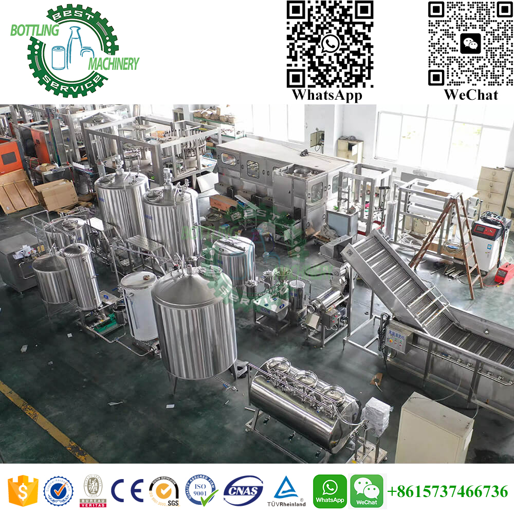 Automatic glass bottle juice filling machine1000-50000bph