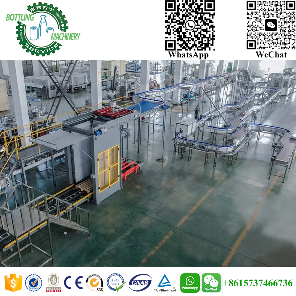 1000-3000 cans/hr soft drink soda canning machine